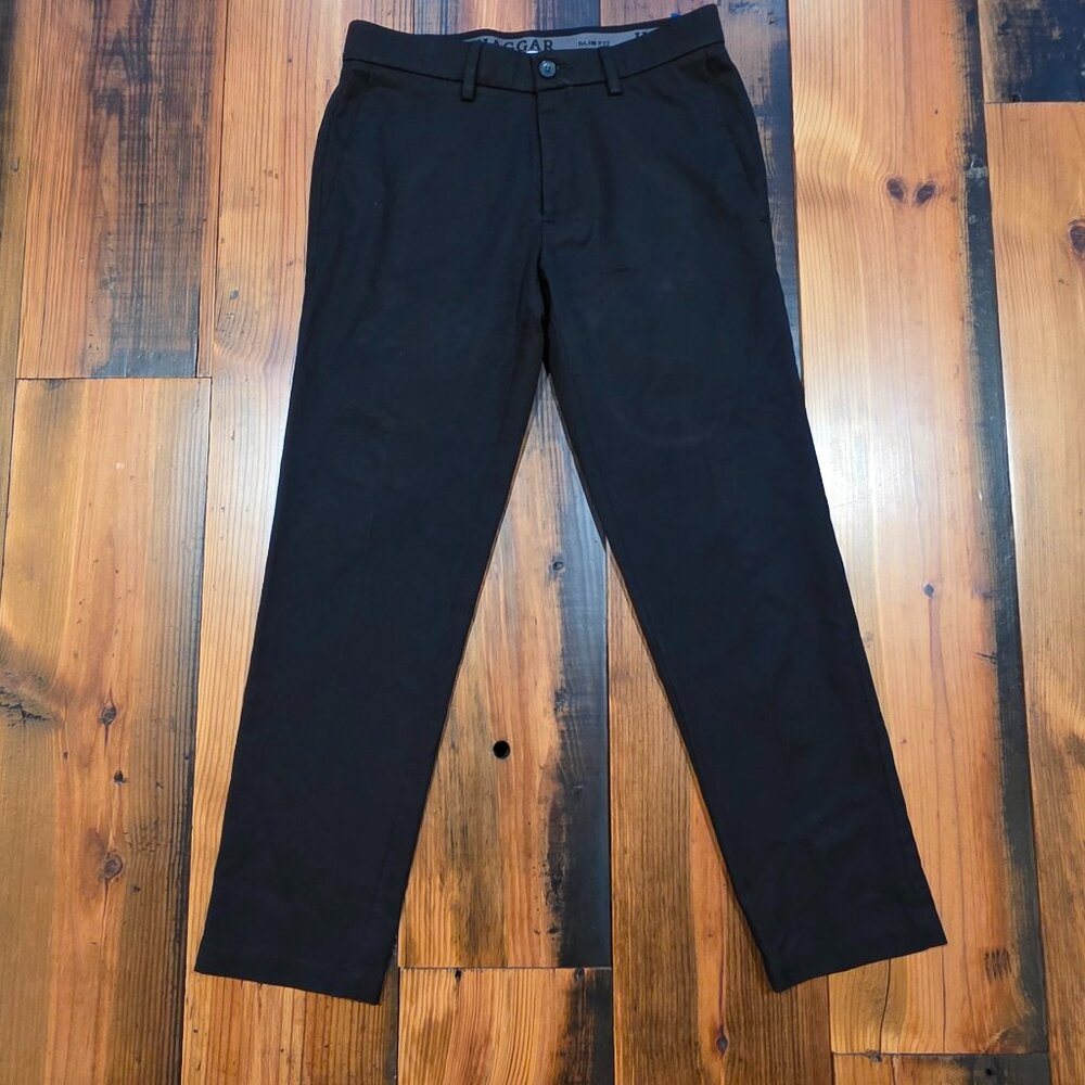 Haggar Men's Cool 18® Pro Pant / Black  32 x 30
